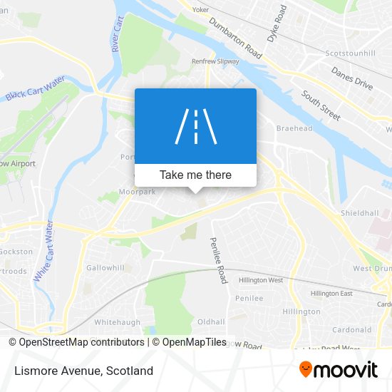 Lismore Avenue map