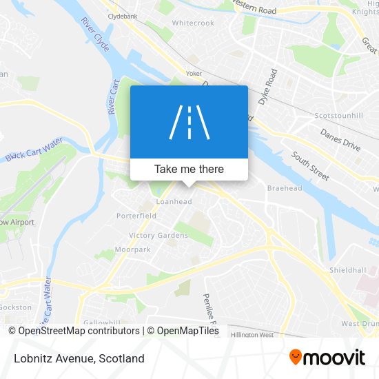 Lobnitz Avenue map