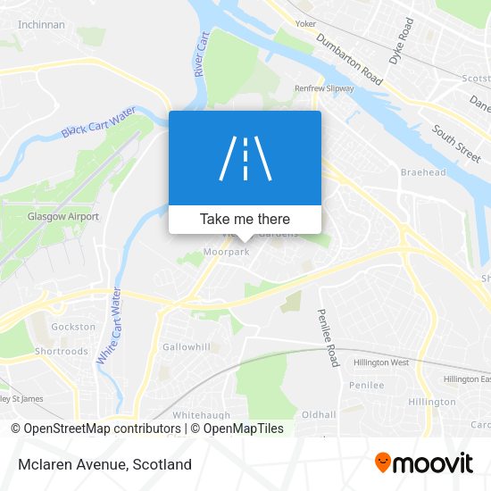 Mclaren Avenue map