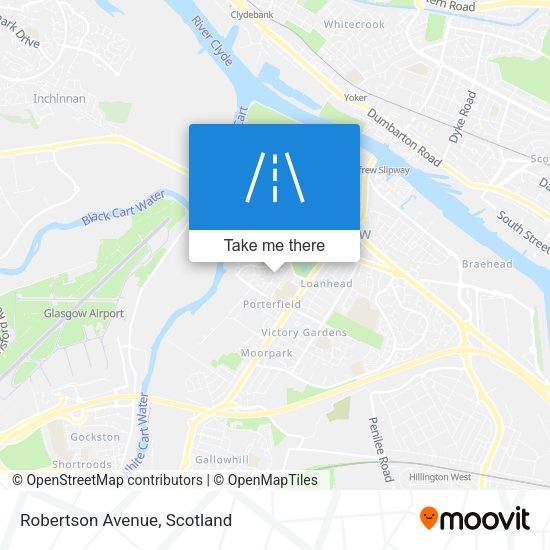 Robertson Avenue map
