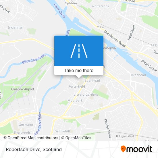 Robertson Drive map