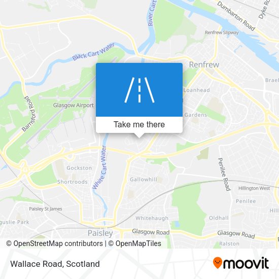Wallace Road map