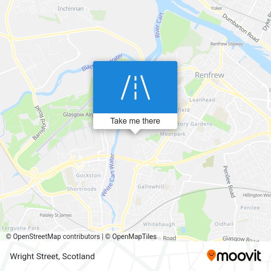 Wright Street map
