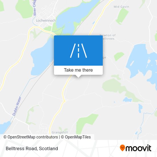 Belltress Road map