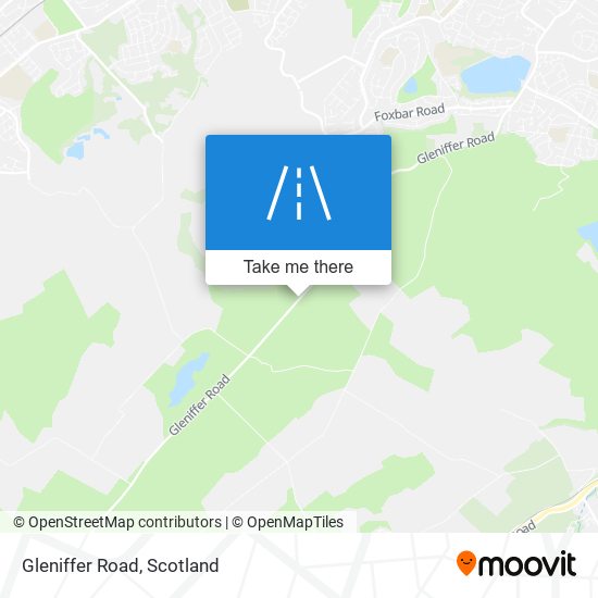 Gleniffer Road map