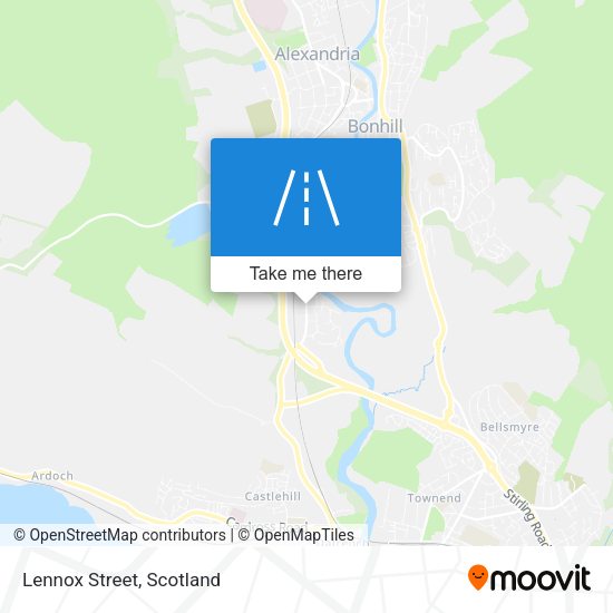 Lennox Street map