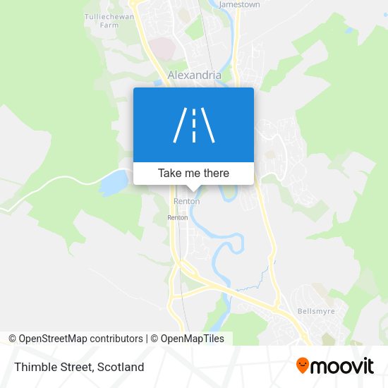 Thimble Street map