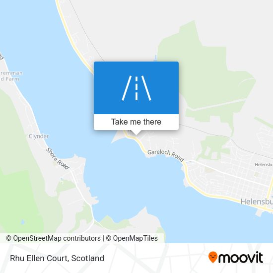 Rhu Ellen Court map