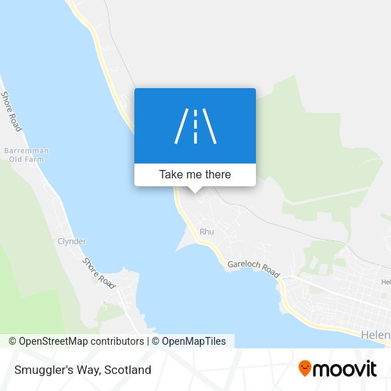 Smuggler's Way map