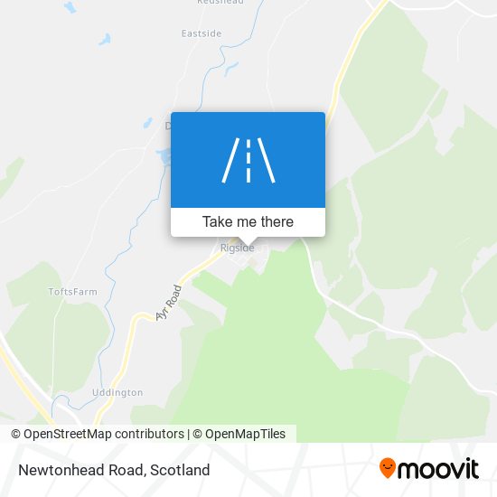 Newtonhead Road map