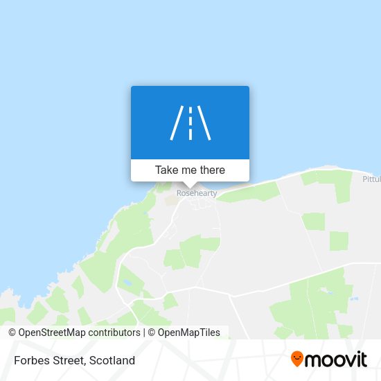 Forbes Street map
