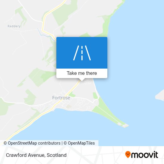Crawford Avenue map