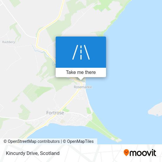 Kincurdy Drive map
