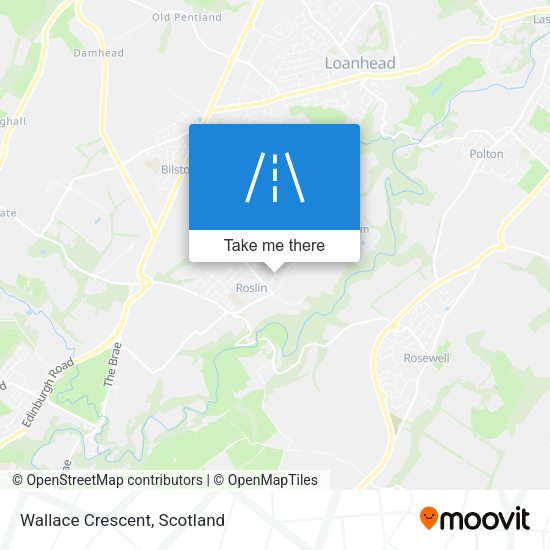 Wallace Crescent map