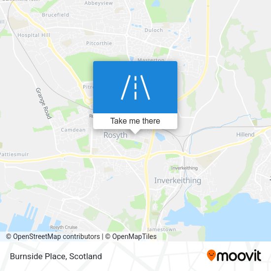 Burnside Place map