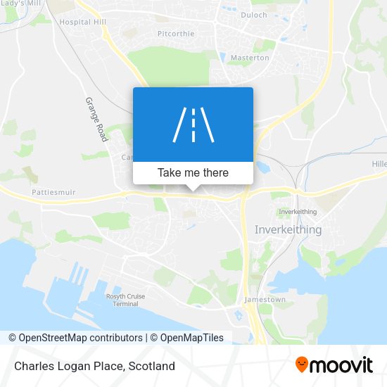 Charles Logan Place map