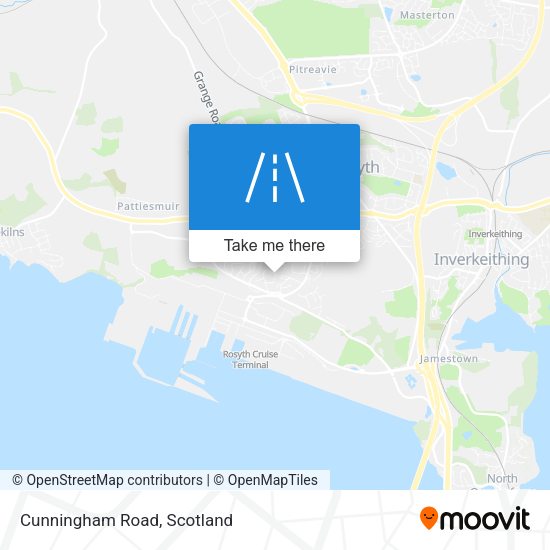 Cunningham Road map