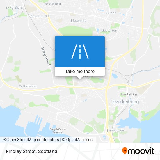 Findlay Street map
