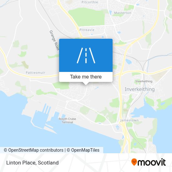 Linton Place map