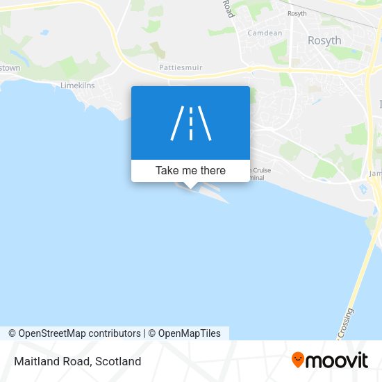 Maitland Road map