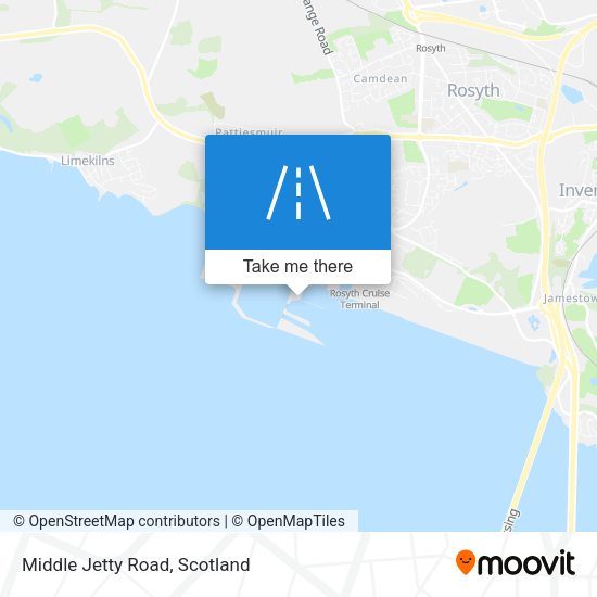 Middle Jetty Road map