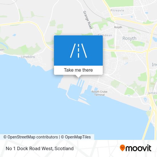 No 1 Dock Road West map
