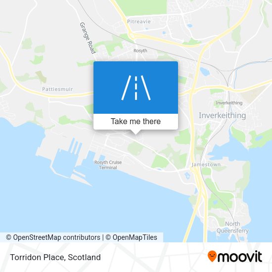 Torridon Place map