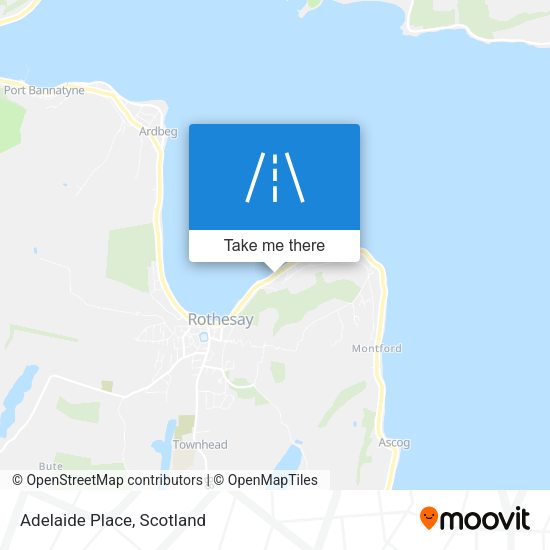 Adelaide Place map