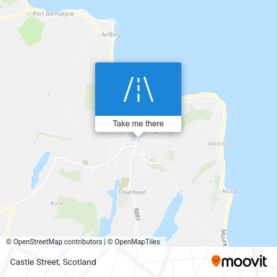 Castle Street map