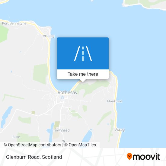 Glenburn Road map