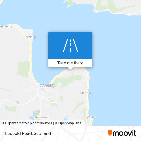 Leopold Road map