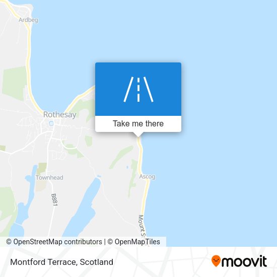 Montford Terrace map