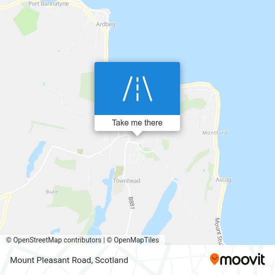 Mount Pleasant Road map