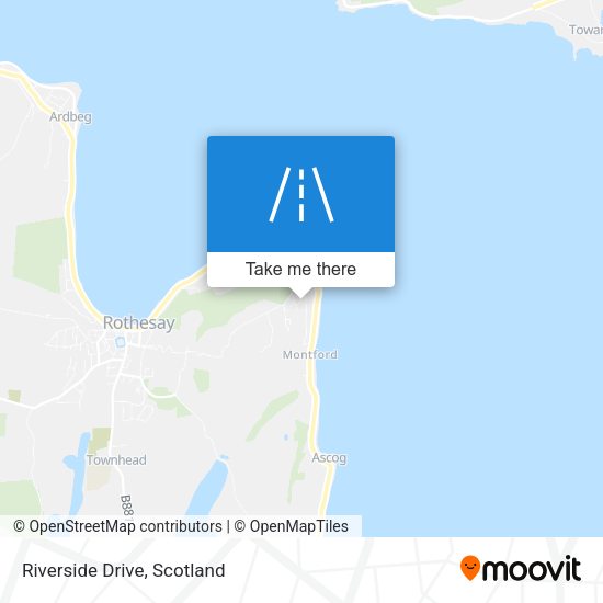 Riverside Drive map