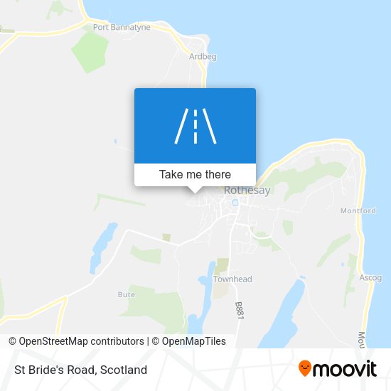 St Bride's Road map