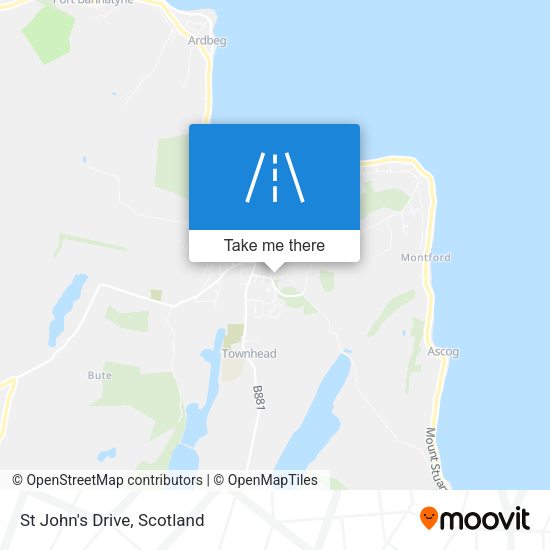 St John's Drive map
