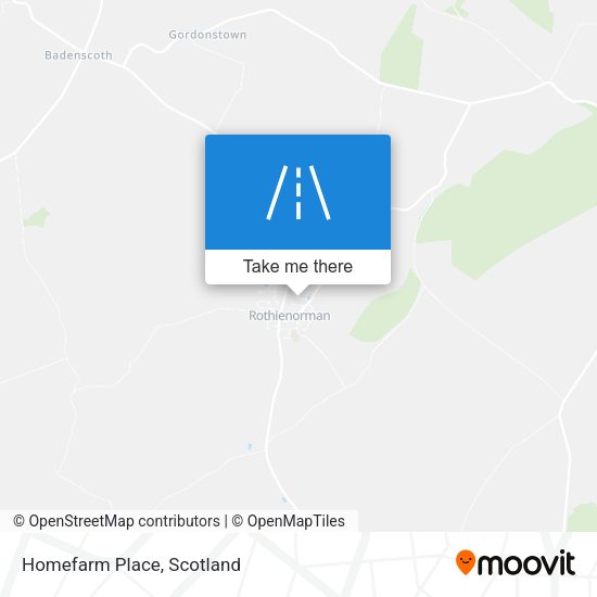 Homefarm Place map