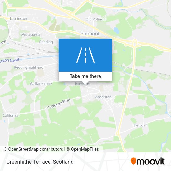 Greenhithe Terrace map