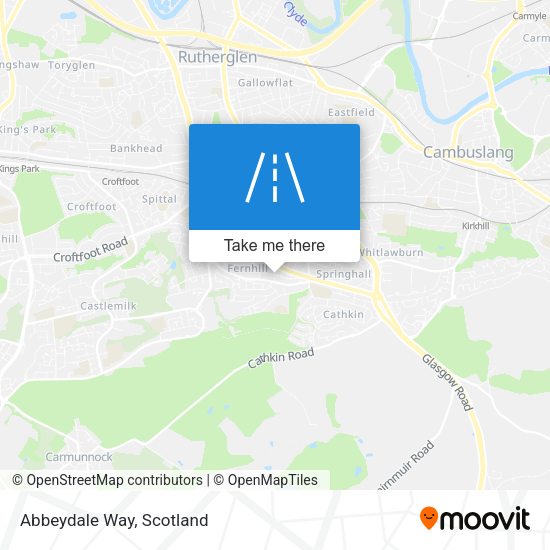 Abbeydale Way map