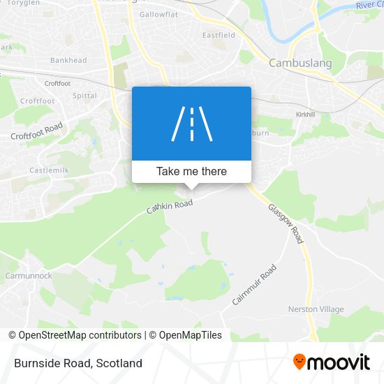 Burnside Road map