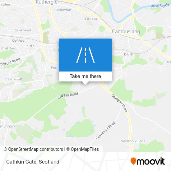 Cathkin Gate map