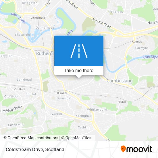 Coldstream Drive map
