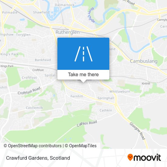 Crawfurd Gardens map