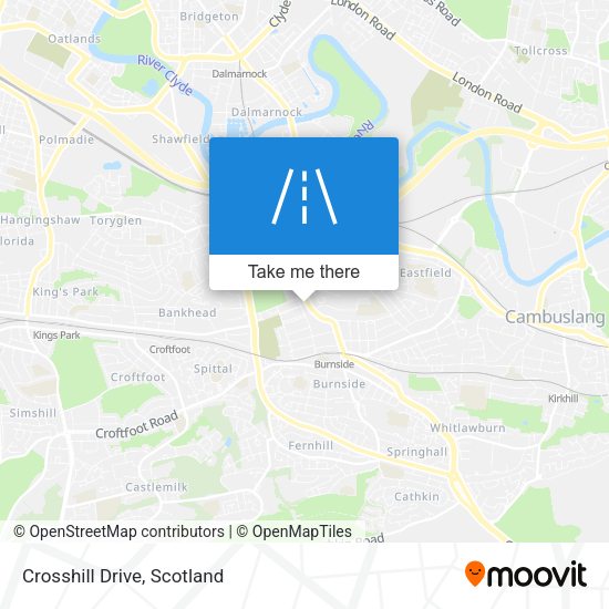 Crosshill Drive map