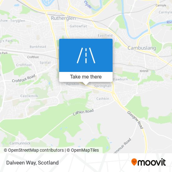 Dalveen Way map