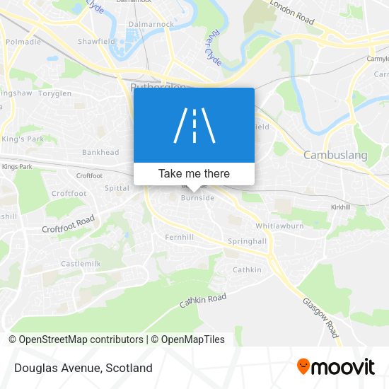 Douglas Avenue map