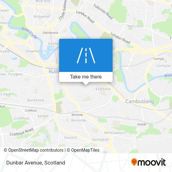 Dunbar Avenue map