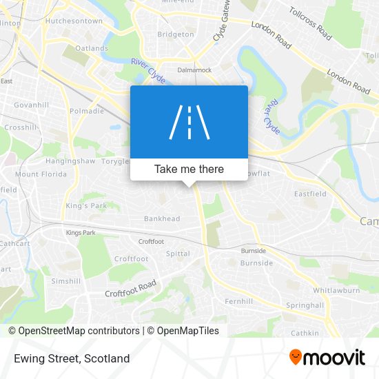 Ewing Street map