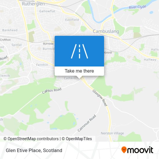 Glen Etive Place map