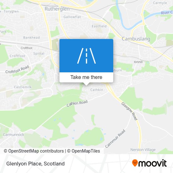 Glenlyon Place map